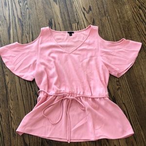 Ann Taylor - Size XL -Cold Shoulder Sleeve Blouse